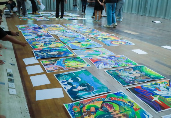 ภาพกิจกรรม  คณะวิทยาศาสตร์และเทคโนโลยี มหาวิทยาลัยราชภัฏกําแพงเพชร จัดการประกวดภาพวาดจินตนาการทางวิทยาศาสตร์ ระดับประถมศึกษาตอนปลาย ระดับมัธยมศึกษาตอนต้น ระดับมัธยมศึกษาตอนปลาย ในงานสัปดาห์วิทยาศาสตร์แห่งชาติ ส่วนภูมิภาค ประจำปี 2568