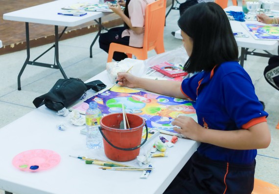 ภาพกิจกรรม  คณะวิทยาศาสตร์และเทคโนโลยี มหาวิทยาลัยราชภัฏกําแพงเพชร จัดการประกวดภาพวาดจินตนาการทางวิทยาศาสตร์ ระดับประถมศึกษาตอนปลาย ระดับมัธยมศึกษาตอนต้น ระดับมัธยมศึกษาตอนปลาย ในงานสัปดาห์วิทยาศาสตร์แห่งชาติ ส่วนภูมิภาค ประจำปี 2568