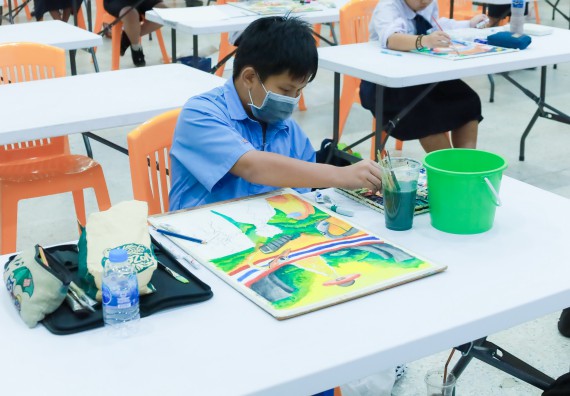 ภาพกิจกรรม  คณะวิทยาศาสตร์และเทคโนโลยี มหาวิทยาลัยราชภัฏกําแพงเพชร จัดการประกวดภาพวาดจินตนาการทางวิทยาศาสตร์ ระดับประถมศึกษาตอนปลาย ระดับมัธยมศึกษาตอนต้น ระดับมัธยมศึกษาตอนปลาย ในงานสัปดาห์วิทยาศาสตร์แห่งชาติ ส่วนภูมิภาค ประจำปี 2568