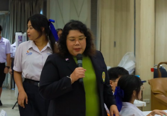 ภาพกิจกรรม  คณะวิทยาศาสตร์และเทคโนโลยี มหาวิทยาลัยราชภัฏกําแพงเพชร จัดการแข่งขันตอบปัญหาวิทยาศาสตร์ ระดับประถมศึกษาตอนปลาย ระดับมัธยมศึกษาตอนต้น ระดับมัธยมศึกษาตอนปลาย ในงานสัปดาห์วิทยาศาสตร์แห่งชาติ ส่วนภูมิภาค ประจำปี 2568