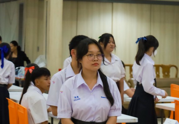 ภาพกิจกรรม  คณะวิทยาศาสตร์และเทคโนโลยี มหาวิทยาลัยราชภัฏกําแพงเพชร จัดการแข่งขันตอบปัญหาวิทยาศาสตร์ ระดับประถมศึกษาตอนปลาย ระดับมัธยมศึกษาตอนต้น ระดับมัธยมศึกษาตอนปลาย ในงานสัปดาห์วิทยาศาสตร์แห่งชาติ ส่วนภูมิภาค ประจำปี 2568