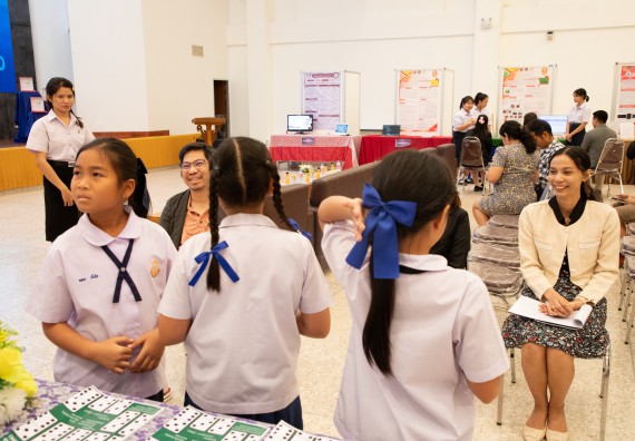 ภาพกิจกรรม  หลักสูตรสาขาวิชาคณิตศาสตร์ประยุกต์ คณะวิทยาศาสตร์และเทคโนโลยี มหาวิทยาลัยราชภัฏกำแพงเพชร จะดำเนินการจัดกิจกรรมนิทรรศการแสดงผลงานและสัมมนาโครงงานทางคณิตศาสตร์