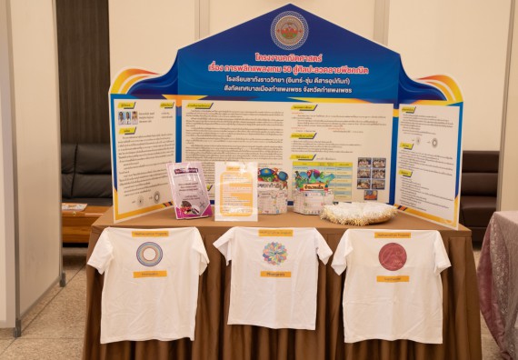 ภาพกิจกรรม  หลักสูตรสาขาวิชาคณิตศาสตร์ประยุกต์ คณะวิทยาศาสตร์และเทคโนโลยี มหาวิทยาลัยราชภัฏกำแพงเพชร จะดำเนินการจัดกิจกรรมนิทรรศการแสดงผลงานและสัมมนาโครงงานทางคณิตศาสตร์