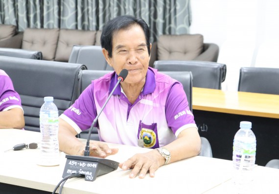 ภาพกิจกรรม  คณะวิทยาศาสตร์และเทคโนโลยี มหาวิทยาลัยราชภัฏกำแพงเพชร ลงพื้นที่ประเมินผลกระทบทางสังคมและติดตามโรงเรียนผู้สูงอายุ