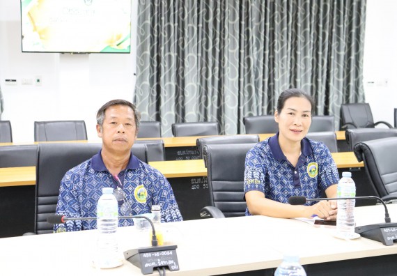 ภาพกิจกรรม  คณะวิทยาศาสตร์และเทคโนโลยี มหาวิทยาลัยราชภัฏกำแพงเพชร ลงพื้นที่ประเมินผลกระทบทางสังคมและติดตามโรงเรียนผู้สูงอายุ