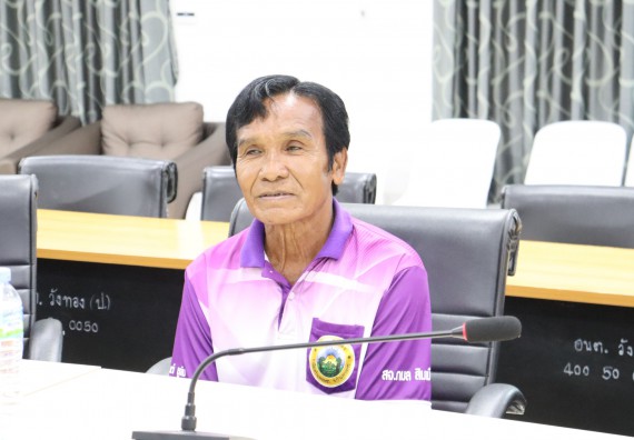 ภาพกิจกรรม  คณะวิทยาศาสตร์และเทคโนโลยี มหาวิทยาลัยราชภัฏกำแพงเพชร ลงพื้นที่ประเมินผลกระทบทางสังคมและติดตามโรงเรียนผู้สูงอายุ