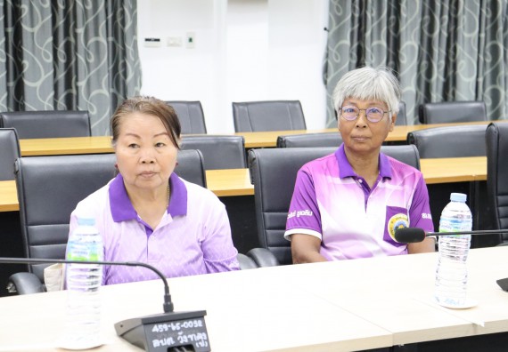 ภาพกิจกรรม  คณะวิทยาศาสตร์และเทคโนโลยี มหาวิทยาลัยราชภัฏกำแพงเพชร ลงพื้นที่ประเมินผลกระทบทางสังคมและติดตามโรงเรียนผู้สูงอายุ