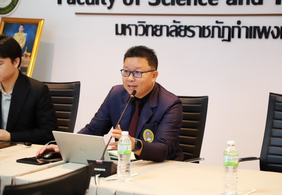 ภาพกิจกรรม  หลักสูตรวิทยาศาสตรบัณฑิต สาขาวิชาสาธารณสุขศาสตร์ คณะวิทยาศาสตร์และเทคโนโลยี จัดกิจกรรมตรวจประเมินคุณภาพภายในตามเกณฑ์ AUN-QA หลักสูตรสาขาวิชาสาธารณสุขศาสตร์