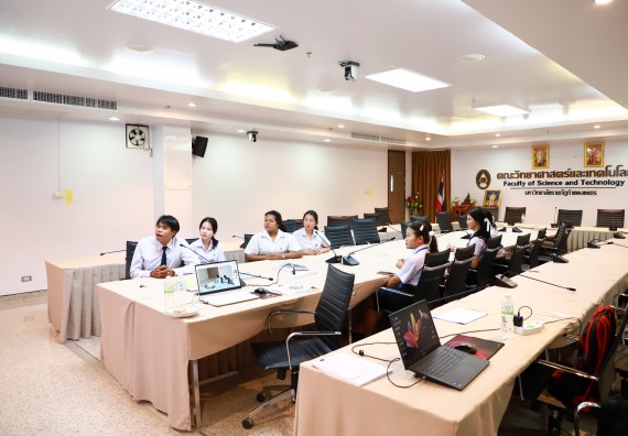 ภาพกิจกรรม  หลักสูตรวิทยาศาสตรบัณฑิต สาขาวิชาสาธารณสุขศาสตร์ คณะวิทยาศาสตร์และเทคโนโลยี จัดกิจกรรมตรวจประเมินคุณภาพภายในตามเกณฑ์ AUN-QA หลักสูตรสาขาวิชาสาธารณสุขศาสตร์