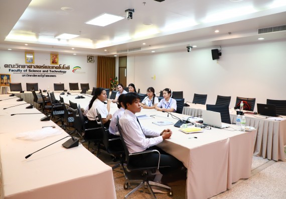 ภาพกิจกรรม  หลักสูตรวิทยาศาสตรบัณฑิต สาขาวิชาสาธารณสุขศาสตร์ คณะวิทยาศาสตร์และเทคโนโลยี จัดกิจกรรมตรวจประเมินคุณภาพภายในตามเกณฑ์ AUN-QA หลักสูตรสาขาวิชาสาธารณสุขศาสตร์