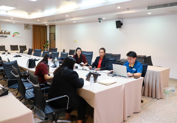 ภาพกิจกรรม  หลักสูตรวิทยาศาสตรบัณฑิต สาขาวิชาสาธารณสุขศาสตร์ คณะวิทยาศาสตร์และเทคโนโลยี จัดกิจกรรมตรวจประเมินคุณภาพภายในตามเกณฑ์ AUN-QA หลักสูตรสาขาวิชาสาธารณสุขศาสตร์