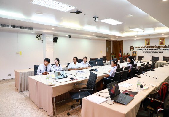 ภาพกิจกรรม  หลักสูตรวิทยาศาสตรบัณฑิต สาขาวิชาสาธารณสุขศาสตร์ คณะวิทยาศาสตร์และเทคโนโลยี จัดกิจกรรมตรวจประเมินคุณภาพภายในตามเกณฑ์ AUN-QA หลักสูตรสาขาวิชาสาธารณสุขศาสตร์