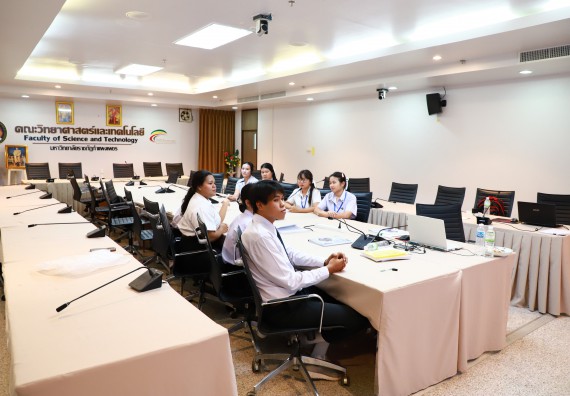 ภาพกิจกรรม  หลักสูตรวิทยาศาสตรบัณฑิต สาขาวิชาสาธารณสุขศาสตร์ คณะวิทยาศาสตร์และเทคโนโลยี จัดกิจกรรมตรวจประเมินคุณภาพภายในตามเกณฑ์ AUN-QA หลักสูตรสาขาวิชาสาธารณสุขศาสตร์