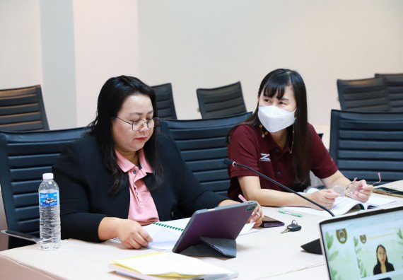 ภาพกิจกรรม  หลักสูตรวิทยาศาสตรบัณฑิต สาขาวิชาสาธารณสุขศาสตร์ คณะวิทยาศาสตร์และเทคโนโลยี จัดกิจกรรมตรวจประเมินคุณภาพภายในตามเกณฑ์ AUN-QA หลักสูตรสาขาวิชาสาธารณสุขศาสตร์