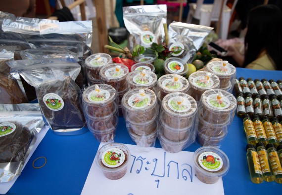 ภาพกิจกรรม  คณะวิทยาศาสตร์และเทคโนโลยี มหาวิทยาลัยราชภัฏกำแพงเพชร ได้เข้าร่วมกิจกรรมงานนิทรรศการแสดงสินค้าผลิตภัณฑ์ชุมชนสู่ตลาดสีเขียน KPRU OTOP GREEN PING FAIRS 2025