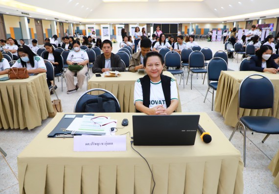 ภาพกิจกรรม  คณะวิทยาศาสตร์และเทคโนโลยี มหาวิทยาลัยราชภัฏกำแพงเพชร เข้าร่วมกิจกรรมการประชุมวิชาการนำเสนอผลงานนวัตกรรม/แนวปฏิบัติที่ดีระดับชาติ ครั้งที่ 5