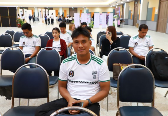 ภาพกิจกรรม  คณะวิทยาศาสตร์และเทคโนโลยี มหาวิทยาลัยราชภัฏกำแพงเพชร เข้าร่วมกิจกรรมการประชุมวิชาการนำเสนอผลงานนวัตกรรม/แนวปฏิบัติที่ดีระดับชาติ ครั้งที่ 5