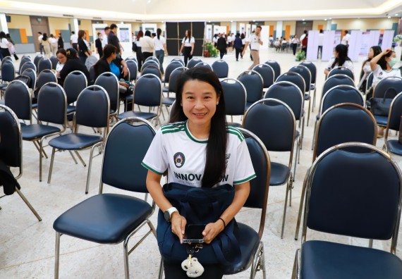 ภาพกิจกรรม  คณะวิทยาศาสตร์และเทคโนโลยี มหาวิทยาลัยราชภัฏกำแพงเพชร เข้าร่วมกิจกรรมการประชุมวิชาการนำเสนอผลงานนวัตกรรม/แนวปฏิบัติที่ดีระดับชาติ ครั้งที่ 5