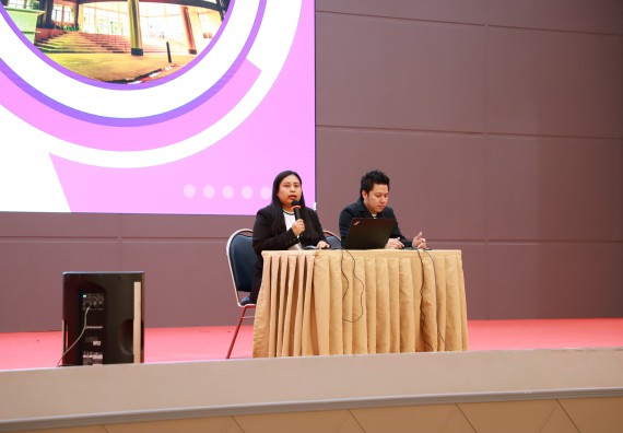 ภาพกิจกรรม  คณะวิทยาศาสตร์และเทคโนโลยี มหาวิทยาลัยราชภัฏกำแพงเพชร เข้าร่วมกิจกรรมการประชุมวิชาการนำเสนอผลงานนวัตกรรม/แนวปฏิบัติที่ดีระดับชาติ ครั้งที่ 5