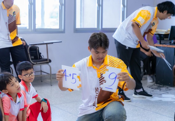 ภาพกิจกรรม  คณะวิทยาศาสตร์และเทคโนโลยี มหาวิทยาลัยราชภัฏกำแพงเพชร ร่วมกับโรงเรียนอนุบาลกำแพงเพชร จัดกิจกรรมสะเต็มศึกษา ตามโครงการฝึกทักษะเพื่อพัฒนาอุจฉริยะภาพวิทยาศาสตร์