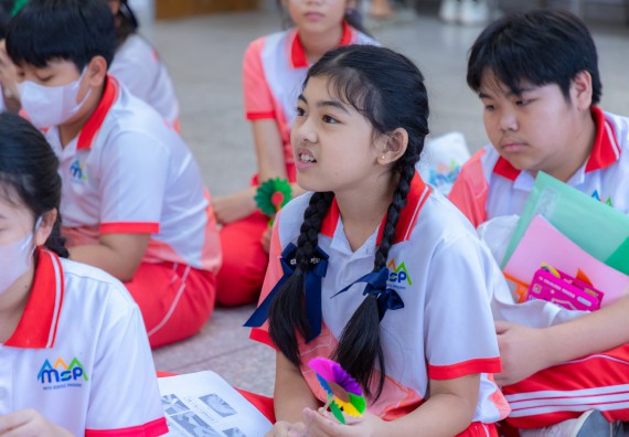 ภาพกิจกรรม คณะวิทยาศาสตร์และเทคโนโลยี มหาวิทยาลัยราชภัฏกำแพงเพชร ร่วมกับโรงเรียนอนุบาลกำแพงเพชร จัดกิจกรรมสะเต็มศึกษา ตามโครงการฝึกทักษะเพื่อพัฒนาอุจฉริยะภาพวิทยาศาสตร์