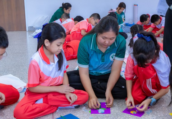 ภาพกิจกรรม คณะวิทยาศาสตร์และเทคโนโลยี มหาวิทยาลัยราชภัฏกำแพงเพชร ร่วมกับโรงเรียนอนุบาลกำแพงเพชร จัดกิจกรรมสะเต็มศึกษา ตามโครงการฝึกทักษะเพื่อพัฒนาอุจฉริยะภาพวิทยาศาสตร์