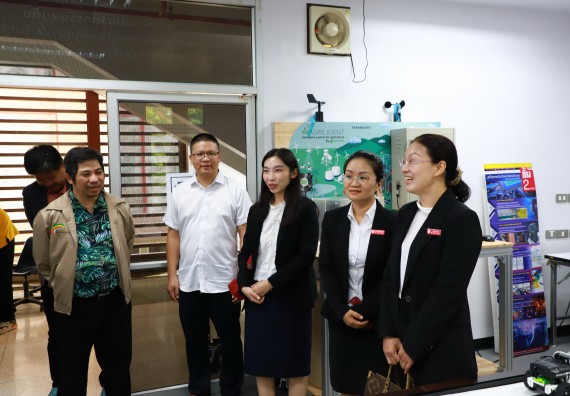 ภาพกิจกรรม  คณะวิทยาศาสตร์และเทคโนโลยีต้อนรับตัวแทนจากวิทยาลัยอาชีวศึกษาและเทคนิคสิบสองปันนา