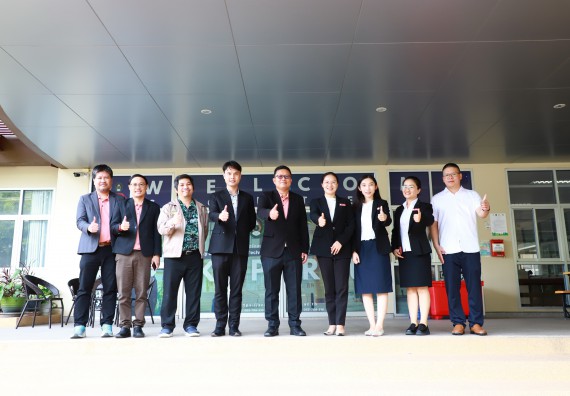 ภาพกิจกรรม  คณะวิทยาศาสตร์และเทคโนโลยีต้อนรับตัวแทนจากวิทยาลัยอาชีวศึกษาและเทคนิคสิบสองปันนา