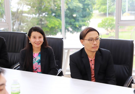 ภาพกิจกรรม  คณะวิทยาศาสตร์และเทคโนโลยีต้อนรับตัวแทนจากวิทยาลัยอาชีวศึกษาและเทคนิคสิบสองปันนา