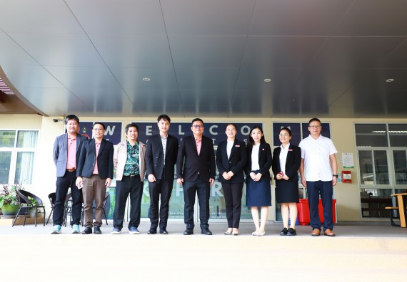 ภาพกิจกรรม  คณะวิทยาศาสตร์และเทคโนโลยีต้อนรับตัวแทนจากวิทยาลัยอาชีวศึกษาและเทคนิคสิบสองปันนา