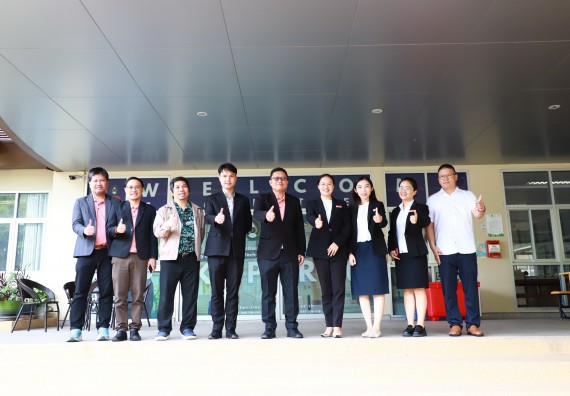 ภาพกิจกรรม  คณะวิทยาศาสตร์และเทคโนโลยีต้อนรับตัวแทนจากวิทยาลัยอาชีวศึกษาและเทคนิคสิบสองปันนา