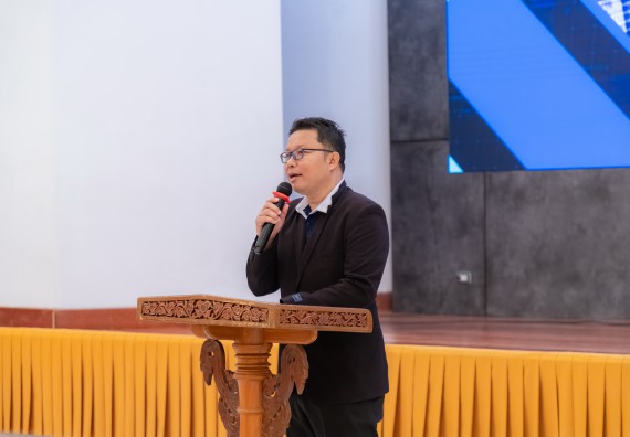 ภาพกิจกรรม  คณะวิทยาศาสตร์และเทคโนโลยี มหาวิทยาลัยราชภัฏกำแพงเพชร ร่วมกับโรงเรียนกำแพงเพชรพิทยาคม จัดกิจกรรมค่ายวิทยาศาสตร์นักเรียนห้องเรียนพิเศษวิทยาศาสตร์