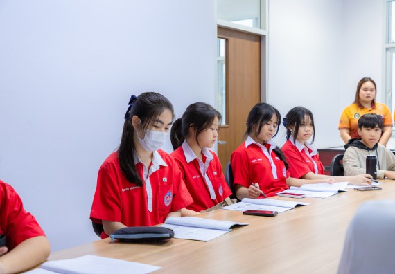 ภาพกิจกรรม  คณะวิทยาศาสตร์และเทคโนโลยี มหาวิทยาลัยราชภัฏกำแพงเพชร ร่วมกับโรงเรียนกำแพงเพชรพิทยาคม จัดกิจกรรมค่ายวิทยาศาสตร์นักเรียนห้องเรียนพิเศษวิทยาศาสตร์