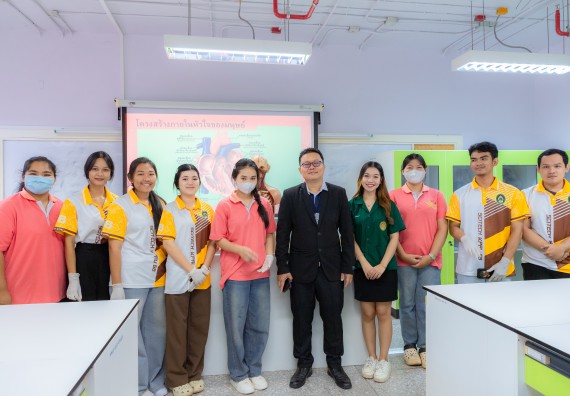 ภาพกิจกรรม  คณะวิทยาศาสตร์และเทคโนโลยี มหาวิทยาลัยราชภัฏกำแพงเพชร ร่วมกับโรงเรียนกำแพงเพชรพิทยาคม จัดกิจกรรมค่ายวิทยาศาสตร์นักเรียนห้องเรียนพิเศษวิทยาศาสตร์