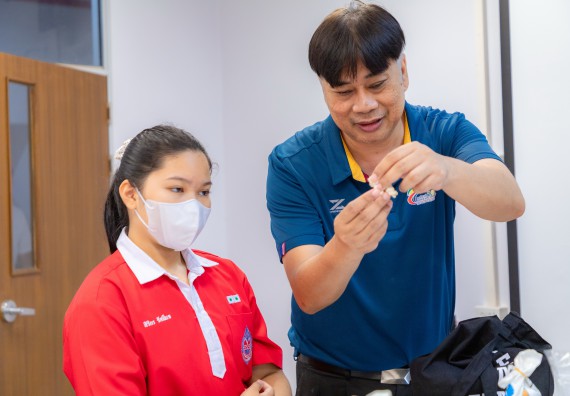 ภาพกิจกรรม  คณะวิทยาศาสตร์และเทคโนโลยี มหาวิทยาลัยราชภัฏกำแพงเพชร ร่วมกับโรงเรียนกำแพงเพชรพิทยาคม จัดกิจกรรมค่ายวิทยาศาสตร์นักเรียนห้องเรียนพิเศษวิทยาศาสตร์