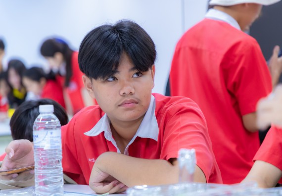 ภาพกิจกรรม  คณะวิทยาศาสตร์และเทคโนโลยี มหาวิทยาลัยราชภัฏกำแพงเพชร ร่วมกับโรงเรียนกำแพงเพชรพิทยาคม จัดกิจกรรมค่ายวิทยาศาสตร์นักเรียนห้องเรียนพิเศษวิทยาศาสตร์