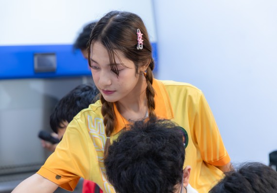 ภาพกิจกรรม  คณะวิทยาศาสตร์และเทคโนโลยี มหาวิทยาลัยราชภัฏกำแพงเพชร ร่วมกับโรงเรียนกำแพงเพชรพิทยาคม จัดกิจกรรมค่ายวิทยาศาสตร์นักเรียนห้องเรียนพิเศษวิทยาศาสตร์