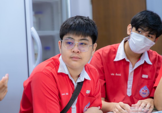 ภาพกิจกรรม  คณะวิทยาศาสตร์และเทคโนโลยี มหาวิทยาลัยราชภัฏกำแพงเพชร ร่วมกับโรงเรียนกำแพงเพชรพิทยาคม จัดกิจกรรมค่ายวิทยาศาสตร์นักเรียนห้องเรียนพิเศษวิทยาศาสตร์