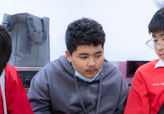 ภาพกิจกรรม  คณะวิทยาศาสตร์และเทคโนโลยี มหาวิทยาลัยราชภัฏกำแพงเพชร ร่วมกับโรงเรียนกำแพงเพชรพิทยาคม จัดกิจกรรมค่ายวิทยาศาสตร์นักเรียนห้องเรียนพิเศษวิทยาศาสตร์