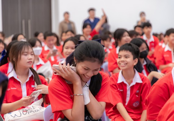 ภาพกิจกรรม  คณะวิทยาศาสตร์และเทคโนโลยี มหาวิทยาลัยราชภัฏกำแพงเพชร ร่วมกับโรงเรียนกำแพงเพชรพิทยาคม จัดกิจกรรมค่ายวิทยาศาสตร์นักเรียนห้องเรียนพิเศษวิทยาศาสตร์