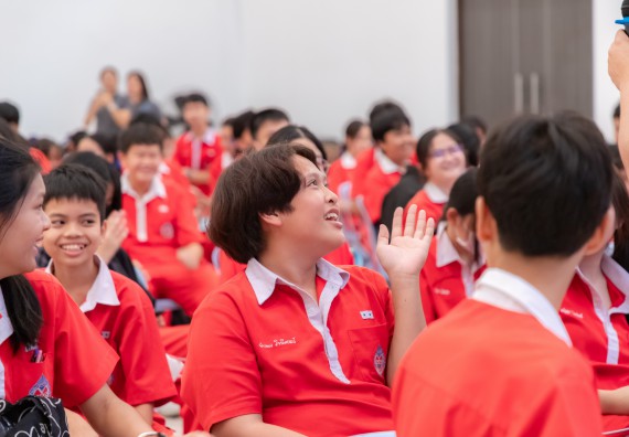 ภาพกิจกรรม  คณะวิทยาศาสตร์และเทคโนโลยี มหาวิทยาลัยราชภัฏกำแพงเพชร ร่วมกับโรงเรียนกำแพงเพชรพิทยาคม จัดกิจกรรมค่ายวิทยาศาสตร์นักเรียนห้องเรียนพิเศษวิทยาศาสตร์