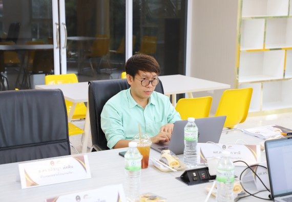 ภาพกิจกรรม  คณะวิทยาศาสตร์และเทคโนโลยี มหาวิทยาลัยราชภัฏกำแพงเพชร จัดประชุมคณะกรรมการประจำคณะวิทยาศาสตร์และเทคโนโลยี ครั้งที่ 3/2568