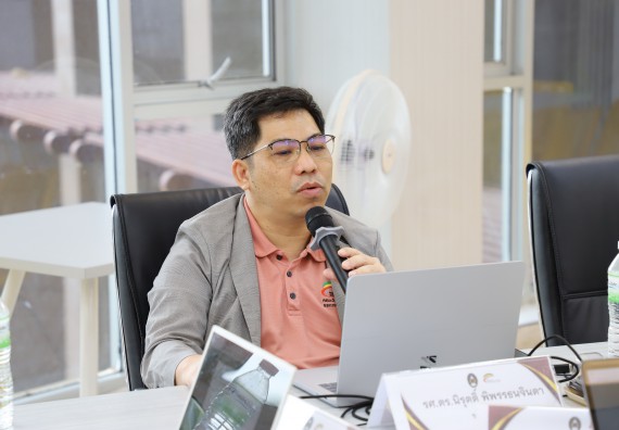 ภาพกิจกรรม  คณะวิทยาศาสตร์และเทคโนโลยี มหาวิทยาลัยราชภัฏกำแพงเพชร จัดประชุมคณะกรรมการประจำคณะวิทยาศาสตร์และเทคโนโลยี ครั้งที่ 3/2568