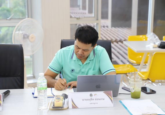 ภาพกิจกรรม  คณะวิทยาศาสตร์และเทคโนโลยี มหาวิทยาลัยราชภัฏกำแพงเพชร จัดประชุมคณะกรรมการประจำคณะวิทยาศาสตร์และเทคโนโลยี ครั้งที่ 3/2568