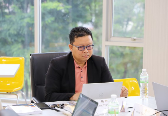 ภาพกิจกรรม  คณะวิทยาศาสตร์และเทคโนโลยี มหาวิทยาลัยราชภัฏกำแพงเพชร จัดประชุมคณะกรรมการประจำคณะวิทยาศาสตร์และเทคโนโลยี ครั้งที่ 3/2568