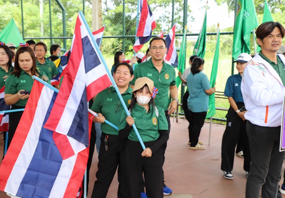 ภาพกิจกรรม คณะวิทยาศาสตร์และเทคโนโลยี มหาวิทยาลัยราชภัฏกำแพงเพชร เข้าร่วมการแข่งขันกีฬาอาจารย์และบุคลากรฯ 
