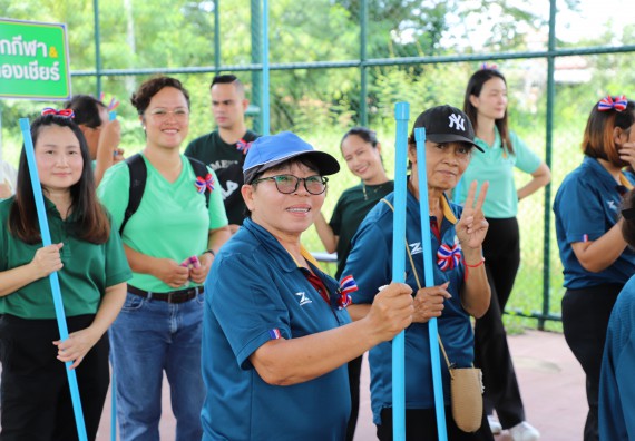 ภาพกิจกรรม คณะวิทยาศาสตร์และเทคโนโลยี มหาวิทยาลัยราชภัฏกำแพงเพชร เข้าร่วมการแข่งขันกีฬาอาจารย์และบุคลากรฯ 
