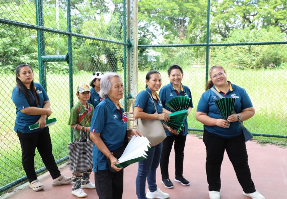 ภาพกิจกรรม คณะวิทยาศาสตร์และเทคโนโลยี มหาวิทยาลัยราชภัฏกำแพงเพชร เข้าร่วมการแข่งขันกีฬาอาจารย์และบุคลากรฯ 