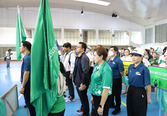 ภาพกิจกรรม คณะวิทยาศาสตร์และเทคโนโลยี มหาวิทยาลัยราชภัฏกำแพงเพชร เข้าร่วมการแข่งขันกีฬาอาจารย์และบุคลากรฯ 