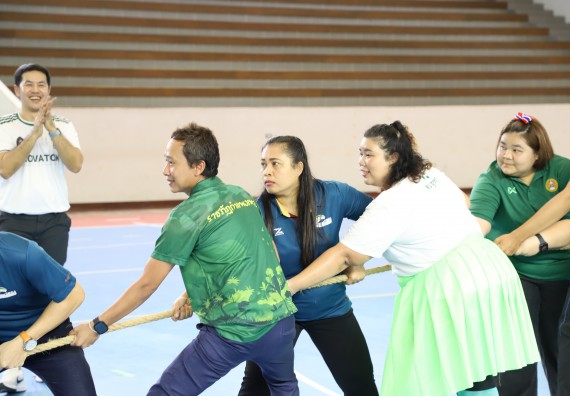 ภาพกิจกรรม คณะวิทยาศาสตร์และเทคโนโลยี มหาวิทยาลัยราชภัฏกำแพงเพชร เข้าร่วมการแข่งขันกีฬาอาจารย์และบุคลากรฯ 